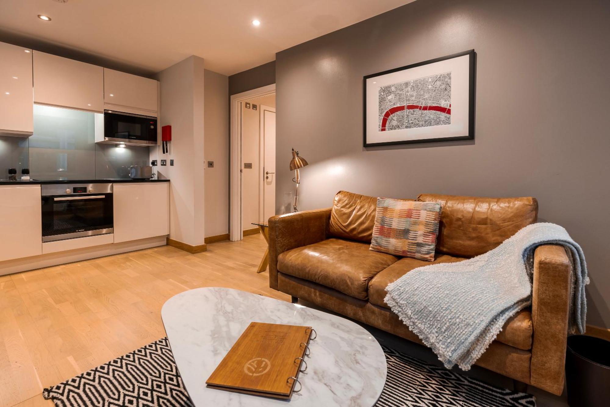 Barbican Serviced Apartments By Lovelystay 런던 객실 사진